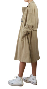 Trench Beige Viscosa