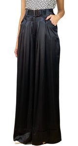 Pantalón Wide Leg Tableado