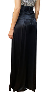 Pantalón Wide Leg Tableado