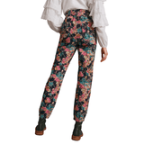 Jogger Cotelé Floral