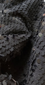 Polera Onyx Lentejuelas Negras