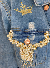 Chaqueta ''Denim y perlas'' (5256561983623)
