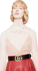 GG Cinturón De Cuero