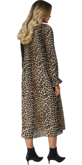 Vestido "Pleated Georgette Dress" (5215085199495)