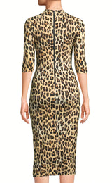 Vestido "Delora" Leopardo