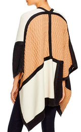 Poncho Color Block