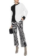 Sweater black & white