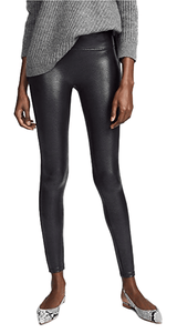 Faux Leather Pebbled Leggings
