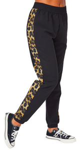 Leopard Goals RipStop Track Pants
