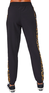 Leopard Goals RipStop Track Pants