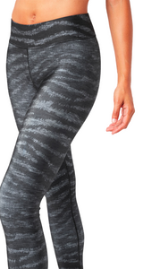 Charcoal Show Your Stripes Hi-Shine Leggings