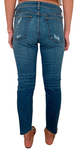 Dre Low-Rise Ankle Slim Boyfriend