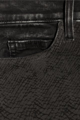 Jeans "The Ankle Skinny coated low-rise" (5215085691015)