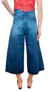 Denim Wild Legs Culottes