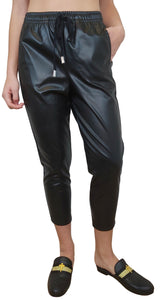 Pantalón Jogger Cuero