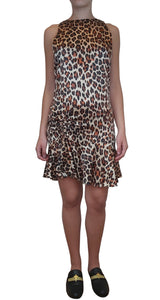 Leopard Print Mini Dress
