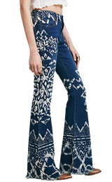 Jeans "Dominica printed Flare" (5220470849671)