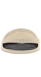 Visera Beige Y Negro