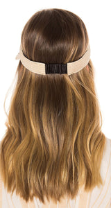 Visera Beige Y Negro