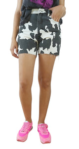 Short Cow Negro y Blanco