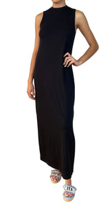 Vestido Maxi Cuello Alto