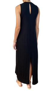 Vestido Maxi Cuello Alto