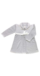 Sweater Gris Listón