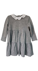 Vestido Gris Lurex