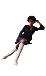 Vestido ''Fil coupé silk wrap'' (5226086236295)