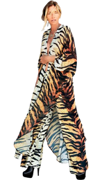 Salida de baño ''Erte Kaftan Tiger Stripes'' (5226086596743)