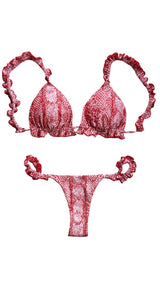 Bikini Rojo Reptil