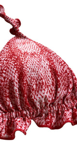 Bikini Rojo Reptil