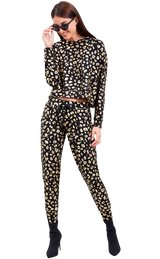 Buzo ''Gold cheetah Foil French Terry'' (5226086891655)