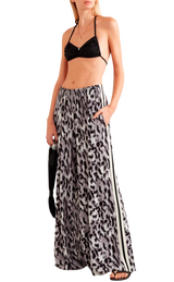 Pantalones ''Elephant striped leopard-print'' (5232482582663)
