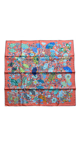 Pañuelo Seda Salmon