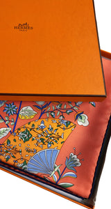 Pañuelo Seda Salmon