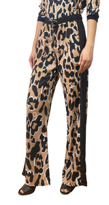 Pantalón Animal Print Palazzo