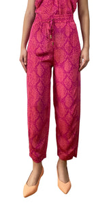 Pantalón Rosado Animal Print