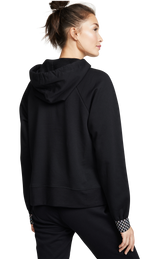 Polerón ''Checkerboard-cuff Hooded Sweatshirt'' (5232482877575)