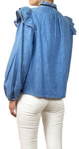 Blusa Denim Vuelos