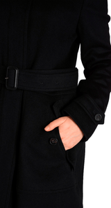Virgin Wool & Cashmere Coat