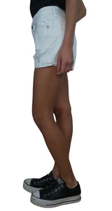 Short Denim Blanco