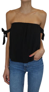 Polera Pabilos Ajustables Negra