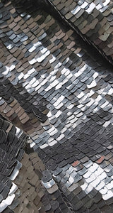 Vestido Lentejuelas Lazo Negro