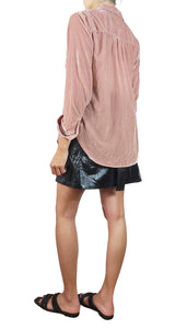 Blusa Velvet Rosado