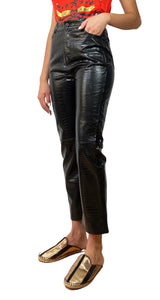 Pantalón Reptil Negro