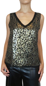 Polera Hojas Doradas