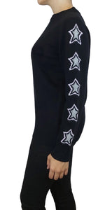 Sweater Tejido Lana Star Negro