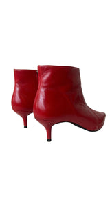 Botin Taco Rojo