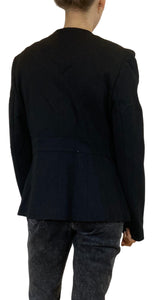 Chaqueta Negra Cierre